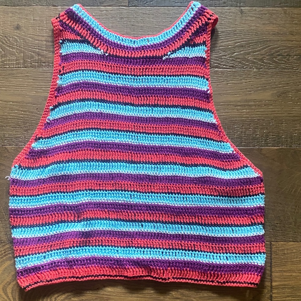 Altar'd State  cropped Knit tank Top